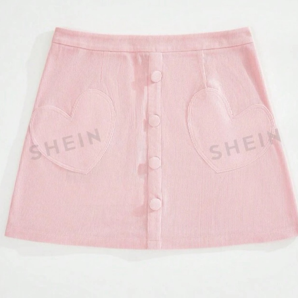 BNWT Heart Mini skirt